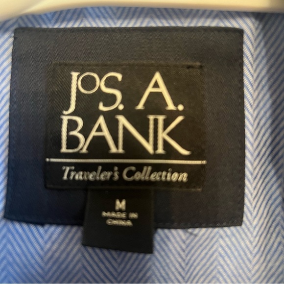 Jos. A. Bank Traveler's Collection | Navy Blue Men's Zip Jacket Size M - Picture 4 of 7